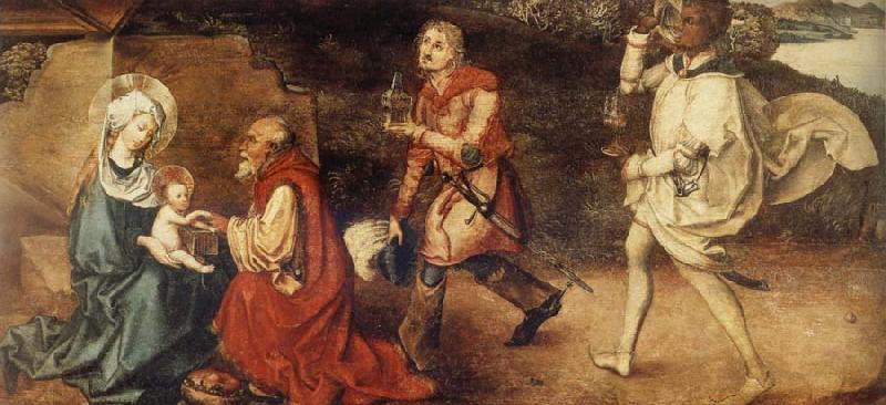 Albrecht Durer The Adoration of the magi Spain oil painting art